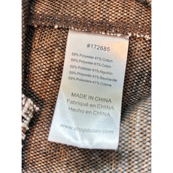 Dolan Left Coast Anthropologie Full Zip Tweed Jacket Coat Multicolor Size Small - Picture 8 of 11
